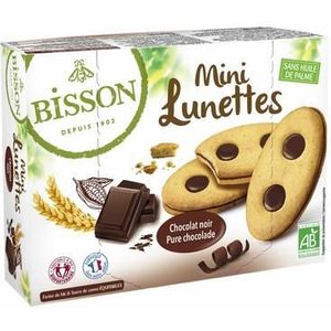 Bisson Lunettes mini chocolade bio 175g