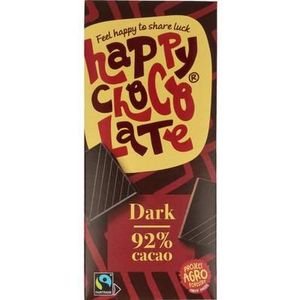 Happy Chocolate Puur 92% bio 85g