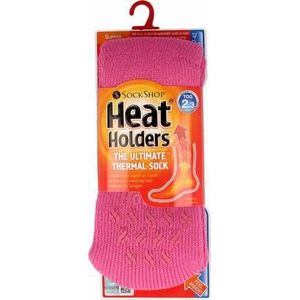 Heat Holders Ladies slipper socks maat 4-8 candy 1paar