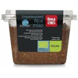Lima Brown rice ongepasteuriseerd 25% minder zout bio 300g