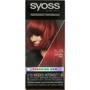 Syoss Color baseline 5-29 intens rood haarverf 1set