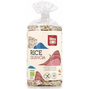 Lima Rijstwafels met quinoa bio 100g