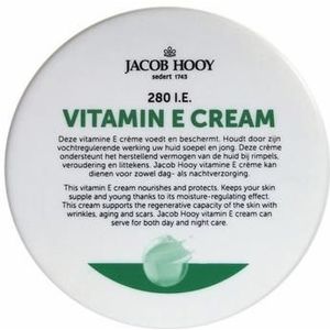 Jacob Hooy Vitamine E creme 140ml