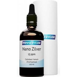 Nova Vitae Nano zilver 15ppm 100ml