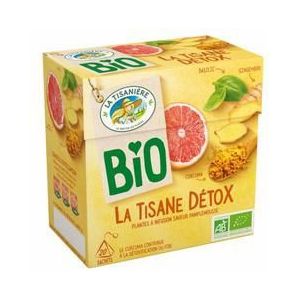 La Tisaniere Detox theebuiltjes bio 20st