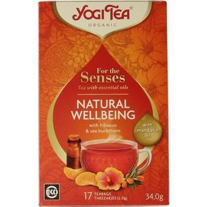 Yogi Tea For the sence natural wellness bio 17st