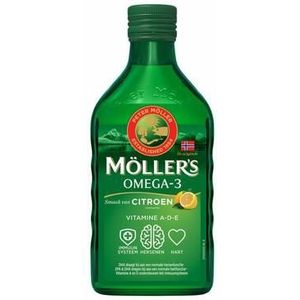 Mollers Omega-3 levertraan citroen 250ml