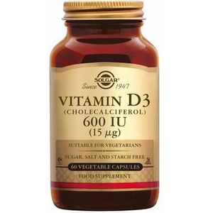 Solgar Vitamin D-3 600 IU 60caps