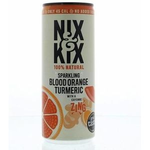 Nix & Kix Blood orange turmeric blik 250ml