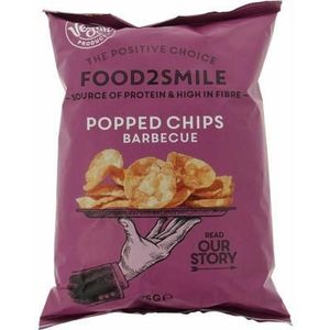 Food2Smile Popped chips barbeque 75g