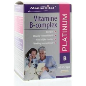 Mannavital Vitamine B complex platinum 60vc