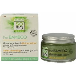 So Bio Etic Bamboo Deep cleansing smoothing scrub 50ml