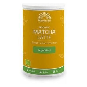 Mattisson Latte matcha gember - Ceylon kaneel bio 140g