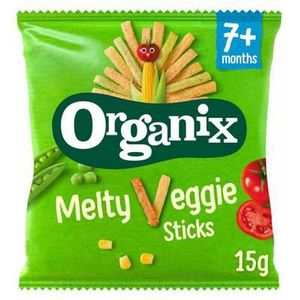 Organix Veggie groente sticks 7 maanden bio 15g