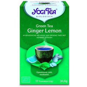 Yogi Tea Green tea ginger lemon bio 17st