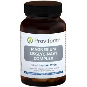 Proviform Magnesium bisglycinaat complex 150mg 60tb