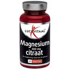 Lucovitaal Magnesium citraat 400mg 60tb