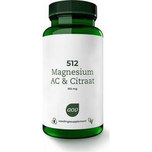 AOV 512 Magnesium AC & citraat 150mg 60tb