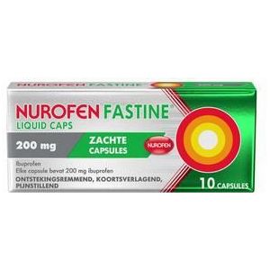 Nurofen Fastine liquid caps 200 mg 10ca