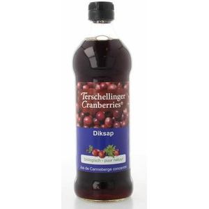 Terschellinger Cranberry diksap bio 500ml