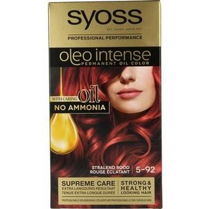 Syoss Color Oleo Intense 5-92 stralend rood haarverf 1set