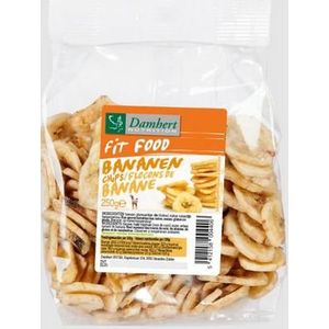 Damhert Fit food bananenchips 250g