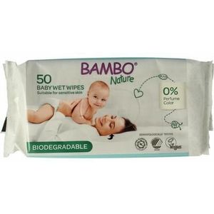 Bambo Nature wet wipes 50st