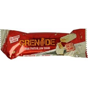 Grenade High protein bar white chocolate salted peanut 60g