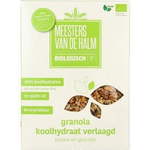 De Halm Granola koolhydraat verlaagd bio 350g