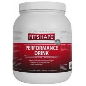 Fitshape Performance drink 1250g