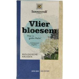 Sonnentor Vlierbloesem thee bio 18st