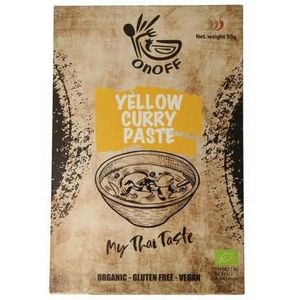 Onoff Thaise gele currypasta bio 50g
