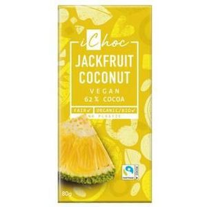 Ichoc Jackfruit coconut bio 80g
