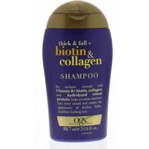 OGX Shampoo thick and full collagen 88.7ml