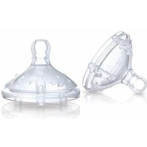 Nuby Replacement nipple slow flow 2st