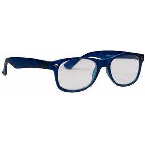 Melleson Eyewear Leesbril wayfarer mat blauw +1.50 1st