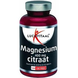 Lucovitaal Magnesium citraat 400mg 150tb