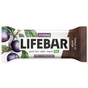 Lifefood Lifebar Inchoco pruimen bio raw 40g