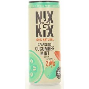 Nix & Kix Cucumber mint blikje 250ml