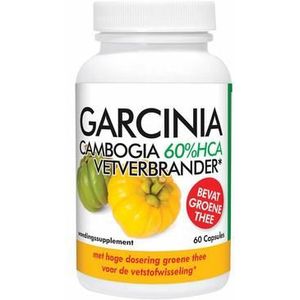 Natusor Garcinia cambogia 60% HCA vetverbrander 60ca