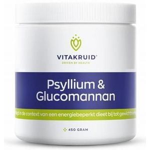 Vitakruid Psyllium & glucomannan 450g