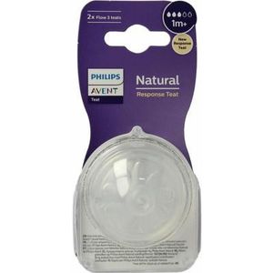 Avent Natural flesspeen 1M+ 2st