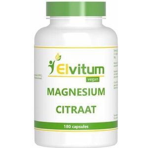 Elvitaal/elvitum Magnesium citraat 180vc