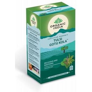 Organic India Tulsi gotu kola thee bio 25st