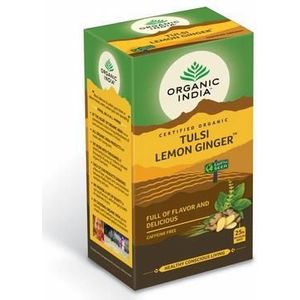 Organic India Tulsi lemon ginger thee bio 25st