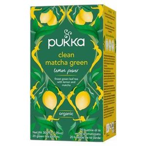 Pukka Clean matcha green bio 20st