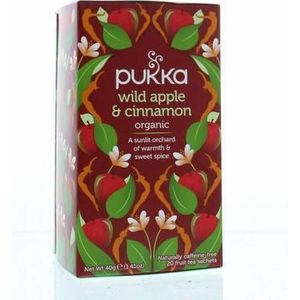 Pukka Wild apple & cinnamon bio 20st