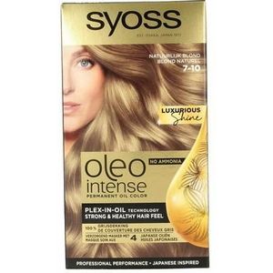 Syoss Color Oleo Intense 7-10 natuurlijk blond haarverf 1set