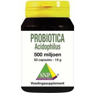 SNP Probiotica acidophilus 500 miljoen 60ca