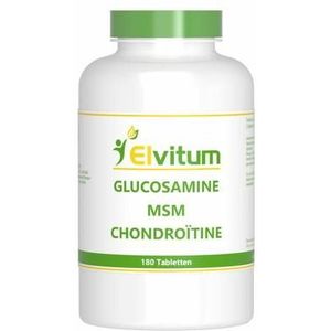 Elvitaal/elvitum Glucosamine MSM chondroitine 180st